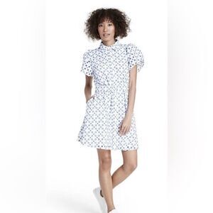 Alexis Target Dot Tulip Sleeve Dress
